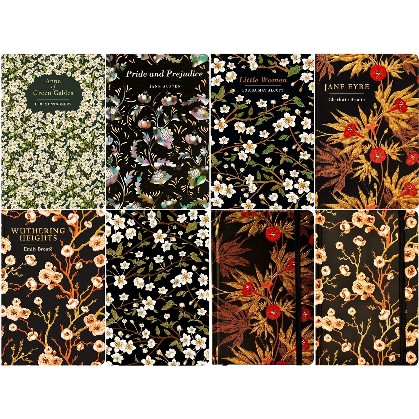 Beloved Heroines Collection: Anne of Green Gables, Pride and Prejudice, Little Women & More (Hardcover, 5 Books) with Three Notebooks – Timeless Classics in Exquisite Chiltern Editions