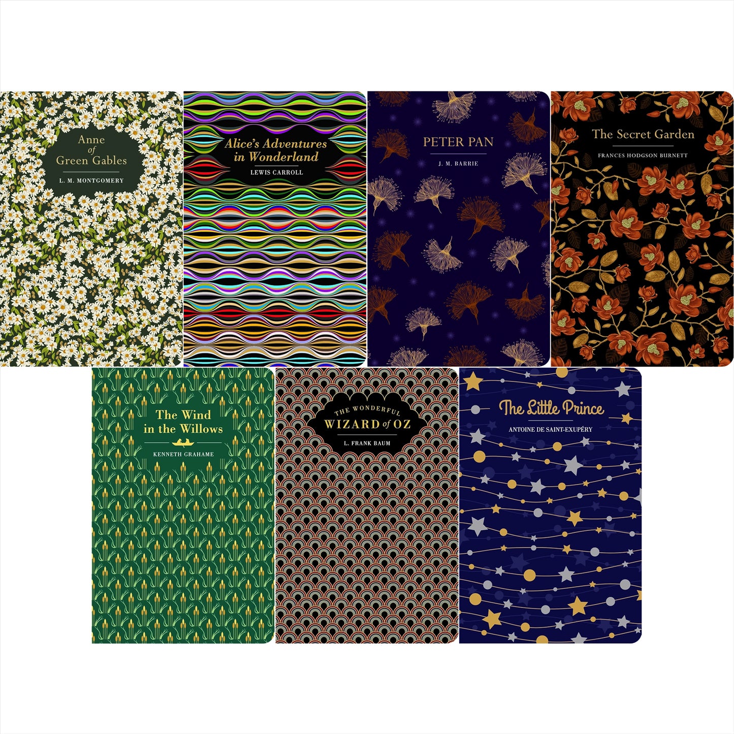 The Classic Children's Literature Collection: Anne of Green Gables, Peter Pan, The Secret Garden & More (Hardcover, 7 Books) – Timeless Stories in Exquisite Chiltern Editions