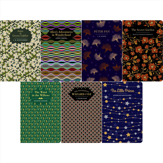 The Classic Children's Literature Collection: Anne of Green Gables, Peter Pan, The Secret Garden & More (Hardcover, 7 Books) – Timeless Stories in Exquisite Chiltern Editions