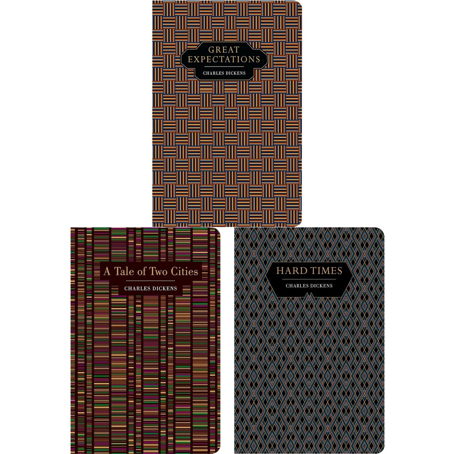 The Charles Dickens Collection: Great Expectations, A Tale of Two Cities & Hard Times (Hardcover, 3 Books) – Classic Victorian Novels in Exquisite Chiltern Editions