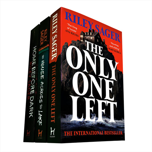 Riley Sager Thriller Collection: The House Across the Lake, The Only One Left, and Home Before Dark – Psychological Suspense and Unforgettable Twists