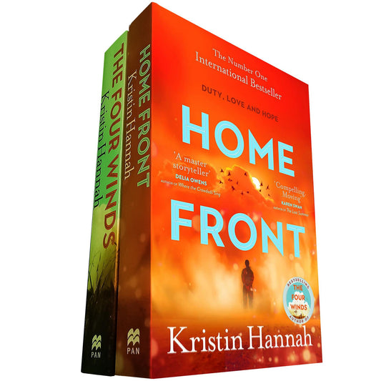 Kristin Hannah’s Historical Fiction Duo (2 Books Set): Home Front – A Story of Love, War, and Family Sacrifice, and The Four Winds – A Powerful Tale of Survival During the Great Depression