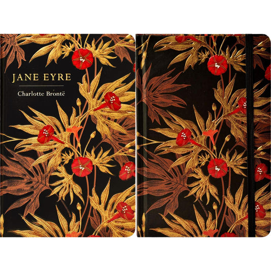 The Jane Eyre Collection: Classic Novel by Charlotte Brontë with a Matching Blank Notebook (Hardcover) in Exquisite Chiltern Editions