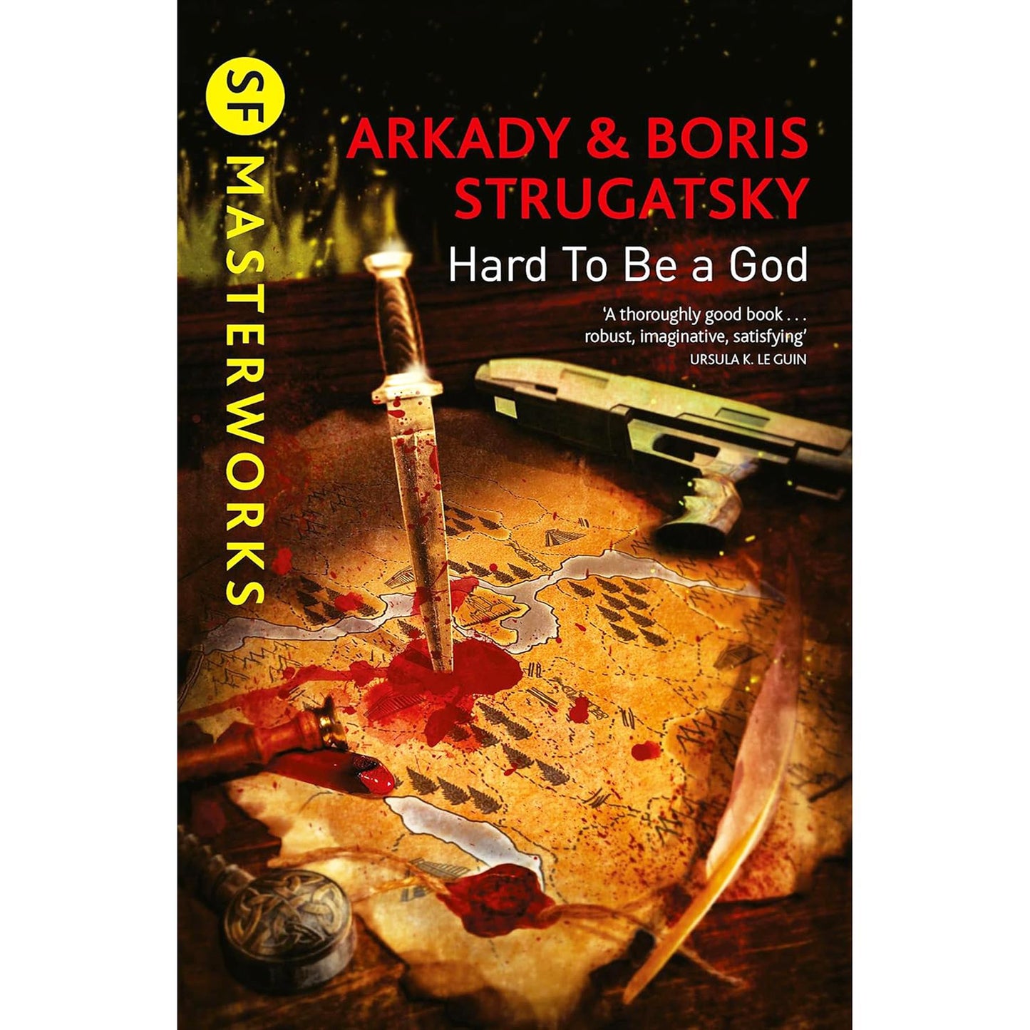 SF Masterworks Collection: Dystopian Exploration, Ethics & Surrealism by Arkady & Boris Strugatsky in Roadside Picnic, Hard To Be A God & Monday Starts on Saturday (3-Book Set)