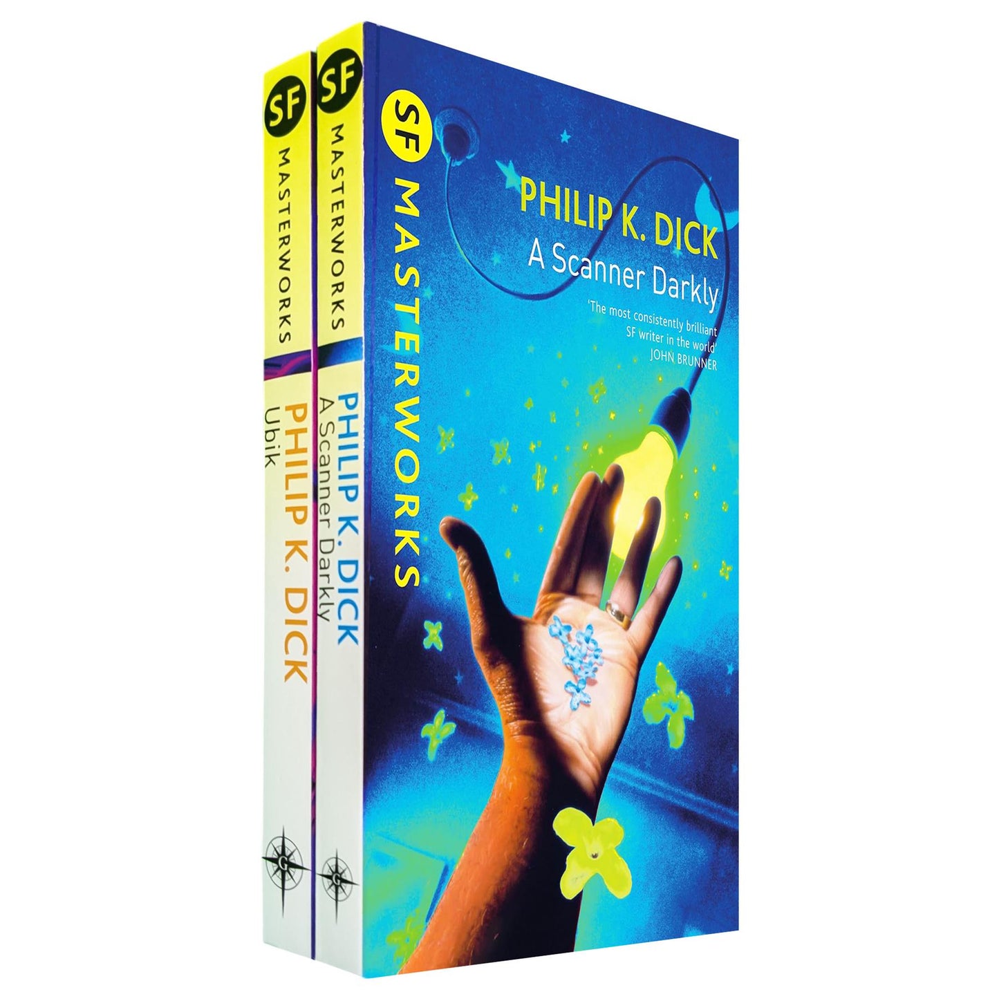 Philip K. Dick SF Masterworks Set – Surreal Worlds & Psychological Depth in Ubik & A Scanner Darkly (2-Book Collection)