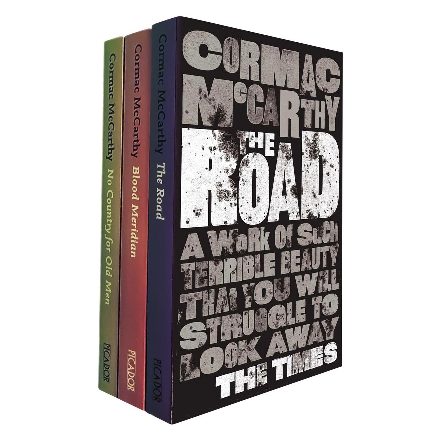 Unforgiving Worlds: The Road, Blood Meridian, and No Country for Old Men – Three Powerful Tales of Survival, Violence, and Fate by Cormac McCarthy