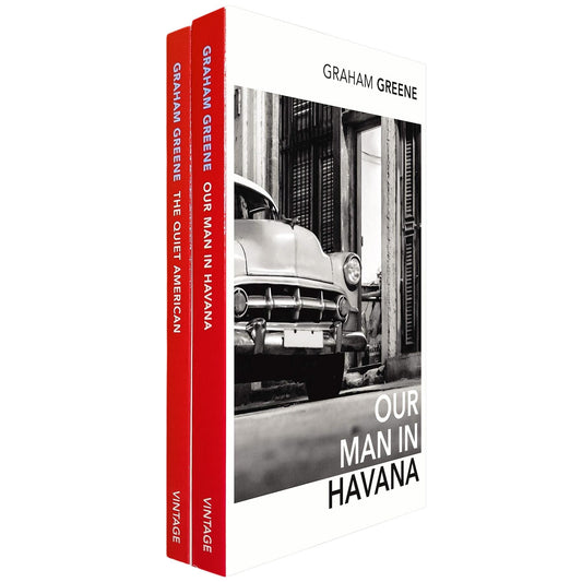 Graham Greene Dystopian & Espionage Collection: The Quiet American & Our Man in Havana – Political Intrigue, Satire and Society (2-Book Set)