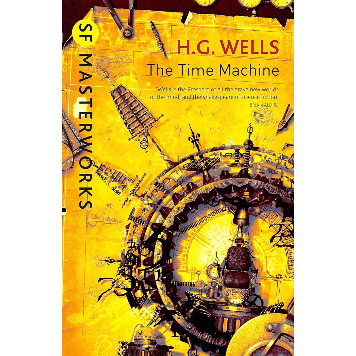 H.G. Wells SF Masterworks Collection – Time Travels & Alien Invasions in Time Machine, Island of Doctor Moreau, Invisible Man, War of the Worlds & First Men in the Moon (5-Book Set)