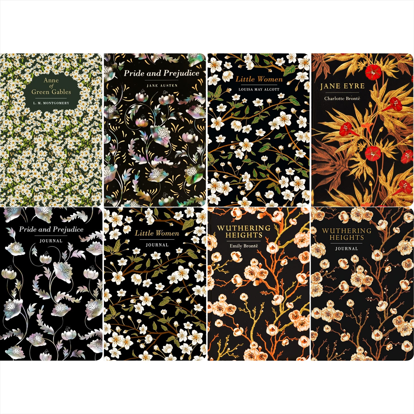 Beloved Heroines Collection: Anne of Green Gables, Pride and Prejudice, Little Women & More (Hardcover, 5 Books) with Three Journals – Timeless Classics in Exquisite Chiltern Editions