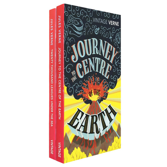 Jules Verne Explorer Collection – Twenty Thousand Leagues Under the Sea & Journey to the Centre of the Earth (2-Book Set)