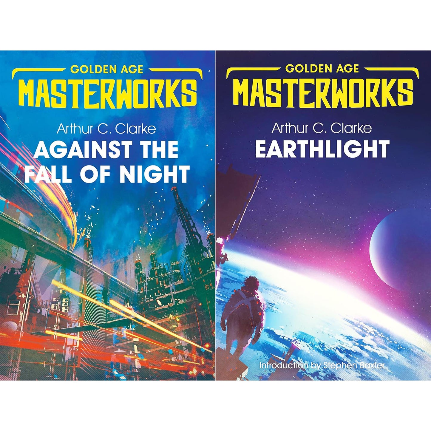 Arthur C. Clarke Sci-Fi Collection: Rendezvous with Rama, Fountains of Paradise, The City and the Stars & More – Masterworks of Space Exploration & Dystopian Fiction (8-Book Set)