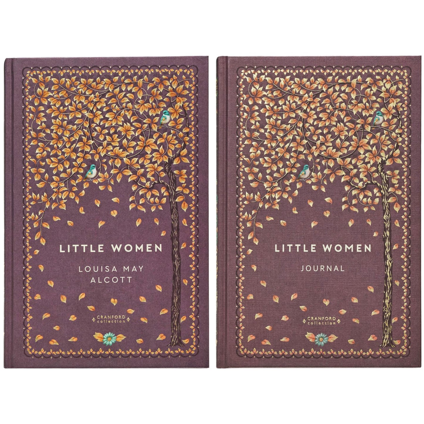 Emma by J. Austen, Little Women by L. M. Alcott, The Secret Garden by F. H. Burnett & More (Hardcover, 6 Books) with Little Women & Emma Journals – A Beautiful Cranford Edition