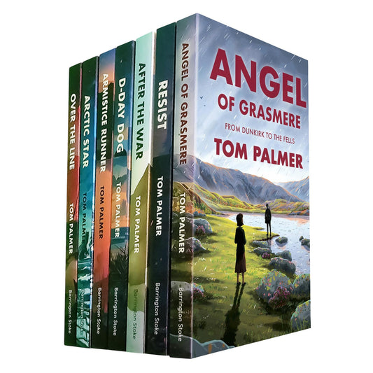 Tom Palmer's Wartime and Historical Heroes Collection (7-Book Set): Resist, Angel of Grasmere, Armistice Runner, D-Day Dog, After the War, Over the Line, and Arctic Star