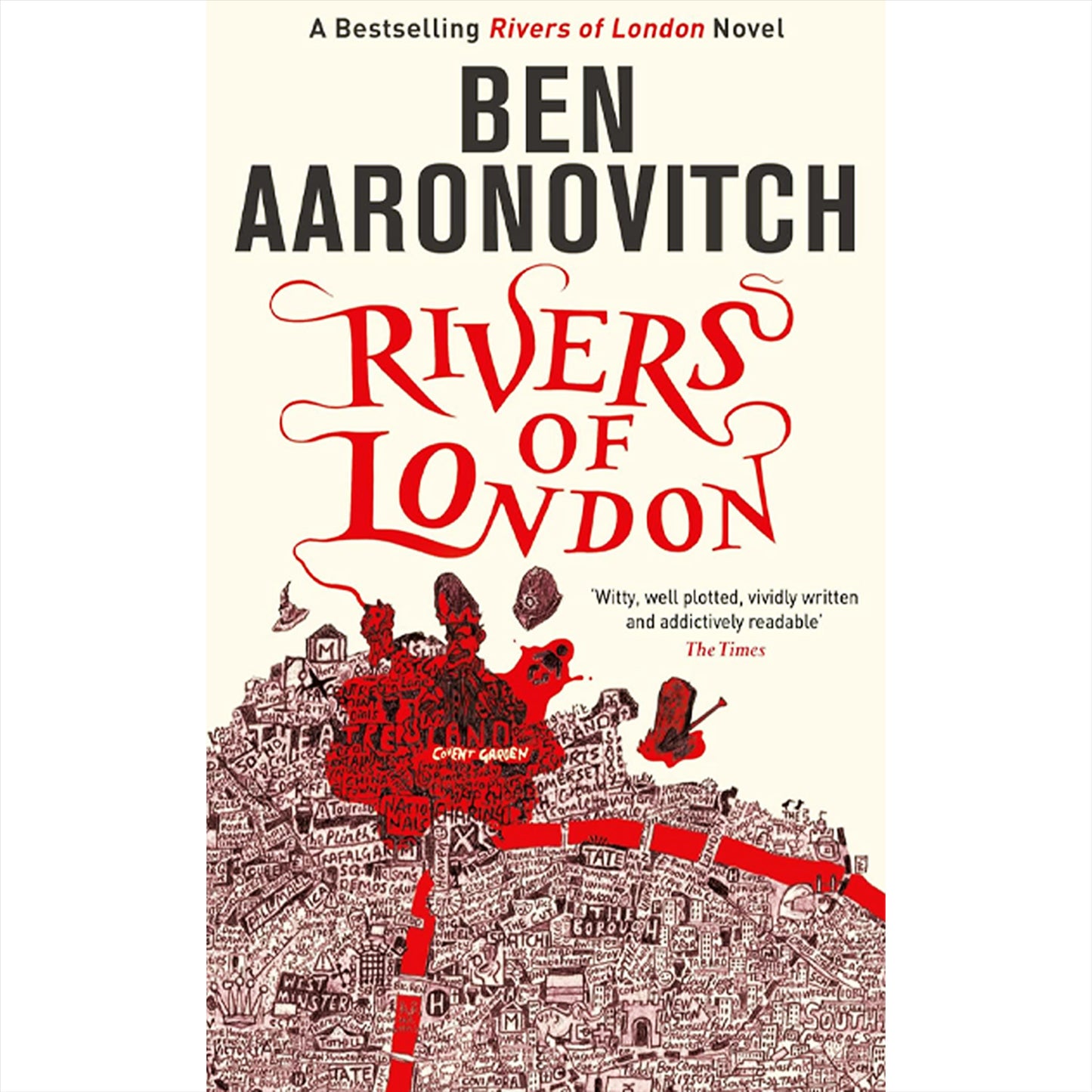 The Rivers of London Series by Ben Aaronovitch: The Magic Beneath London’s Streets in Rivers of London, Moon Over Soho, and Whispers Under Ground