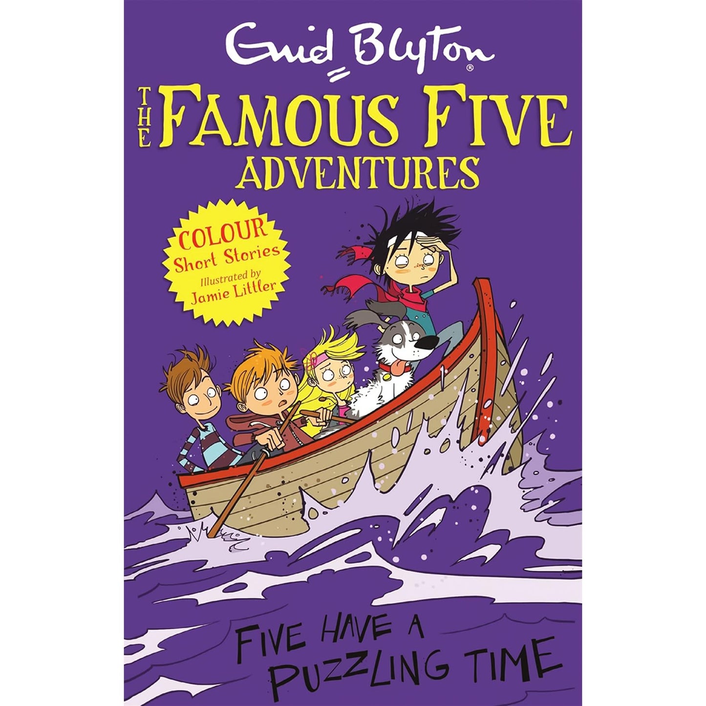 Famous Five Colour Short Stories – 3-Book Set: Well Done, Five to the Rescue & Five Have a Puzzling Time! by Enid Blyton (Paperback)