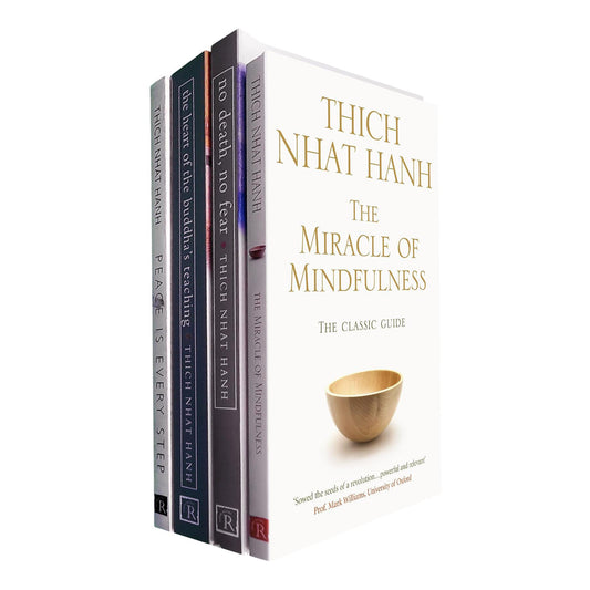 Pathways to Peace and Presence: A Four-Book Thich Nhat Hanh Collection on Mindfulness, Compassion, and Buddhist Wisdom to Transform Suffering, Find Joy, and Cultivate Inner Calm in Everyday Life