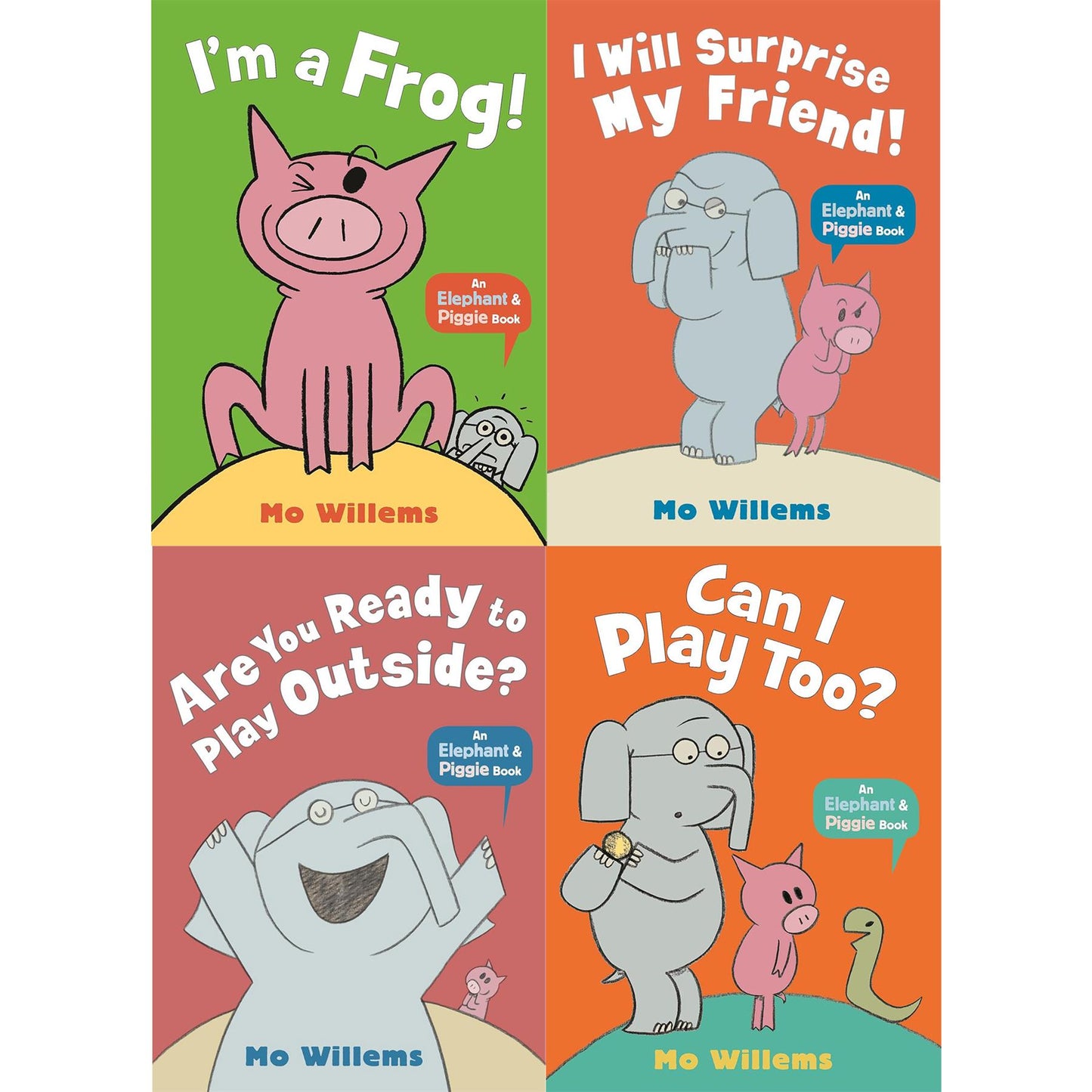 Mo Willems' Elephant & Piggie Collection: 16 Book Set of Heartwarming and Hilarious Adventures in Friendship, Fun, and Life Lessons for Early Readers