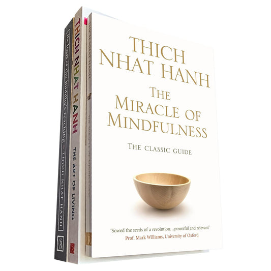 Thich Nhat Hanh’s Mindfulness and Peace Collection (3 Books Set): The Miracle of Mindfulness, The Heart of the Buddha’s Teaching, and The Art of Living