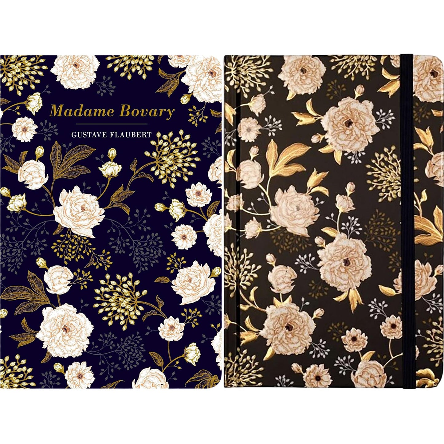 The Madame Bovary Collection: Gustave Flaubert’s Classic Novel with a Matching Ruled Notebook (Hardcover) in Exquisite Chiltern Editions