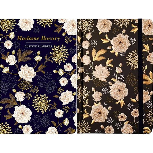 The Madame Bovary Collection: Gustave Flaubert’s Classic Novel with a Matching Ruled Notebook (Hardcover) in Exquisite Chiltern Editions