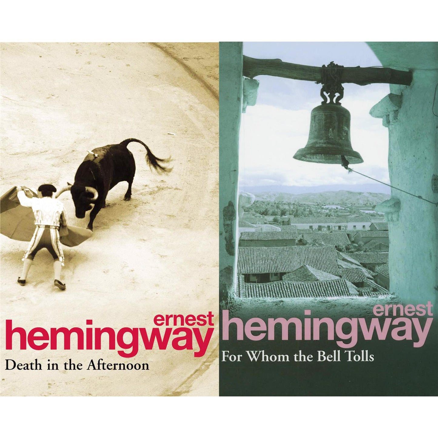 Ernest Hemingway: Spanish Collection – Death in the Afternoon & For Whom the Bell Tolls – Exploring the Human Spirit in Peace and War (2-Book Set, Pocket Size)