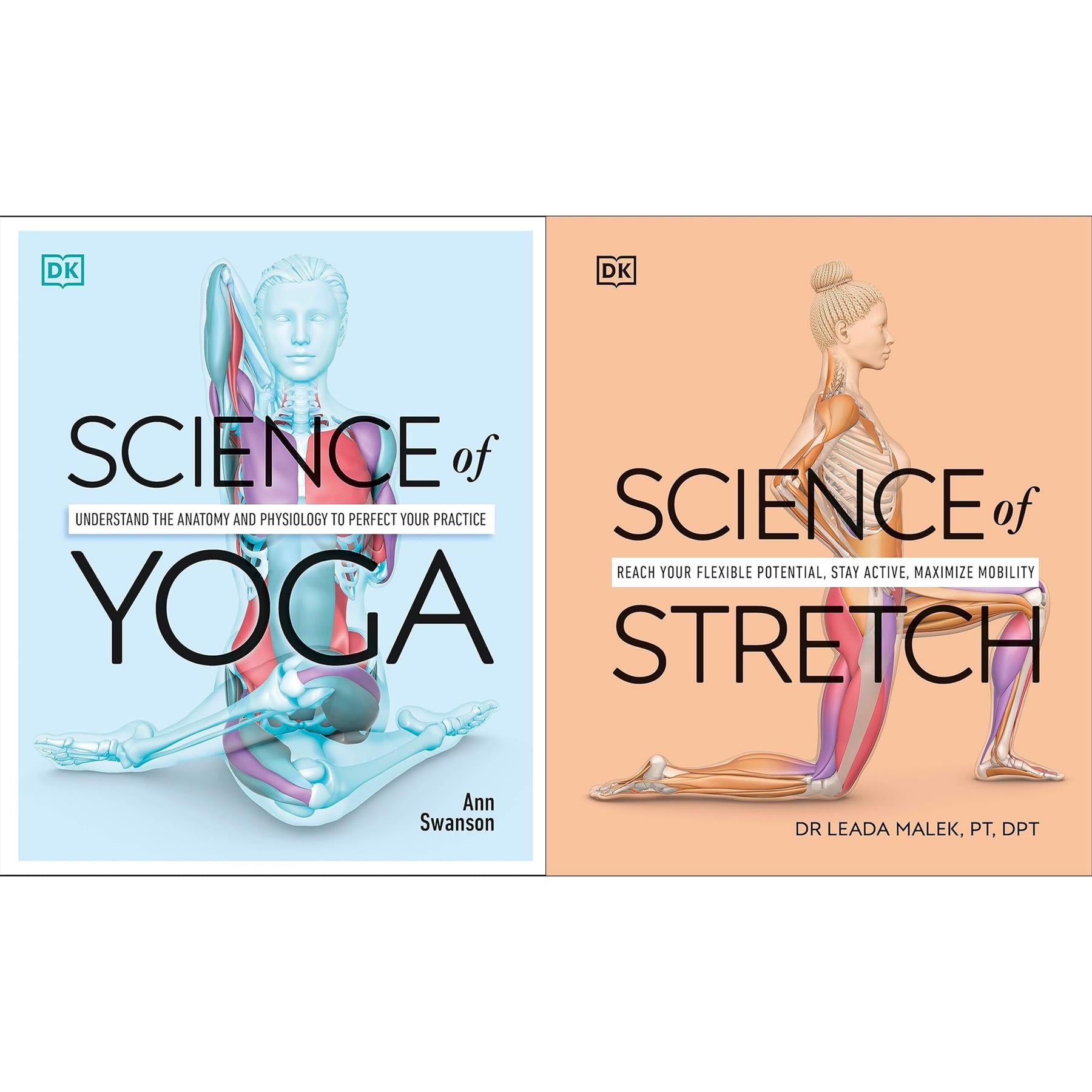 Stretch Routine Book Yoga and Stretching: A Two-Book Guide to Unlocking Flexibility, Enhanc ...