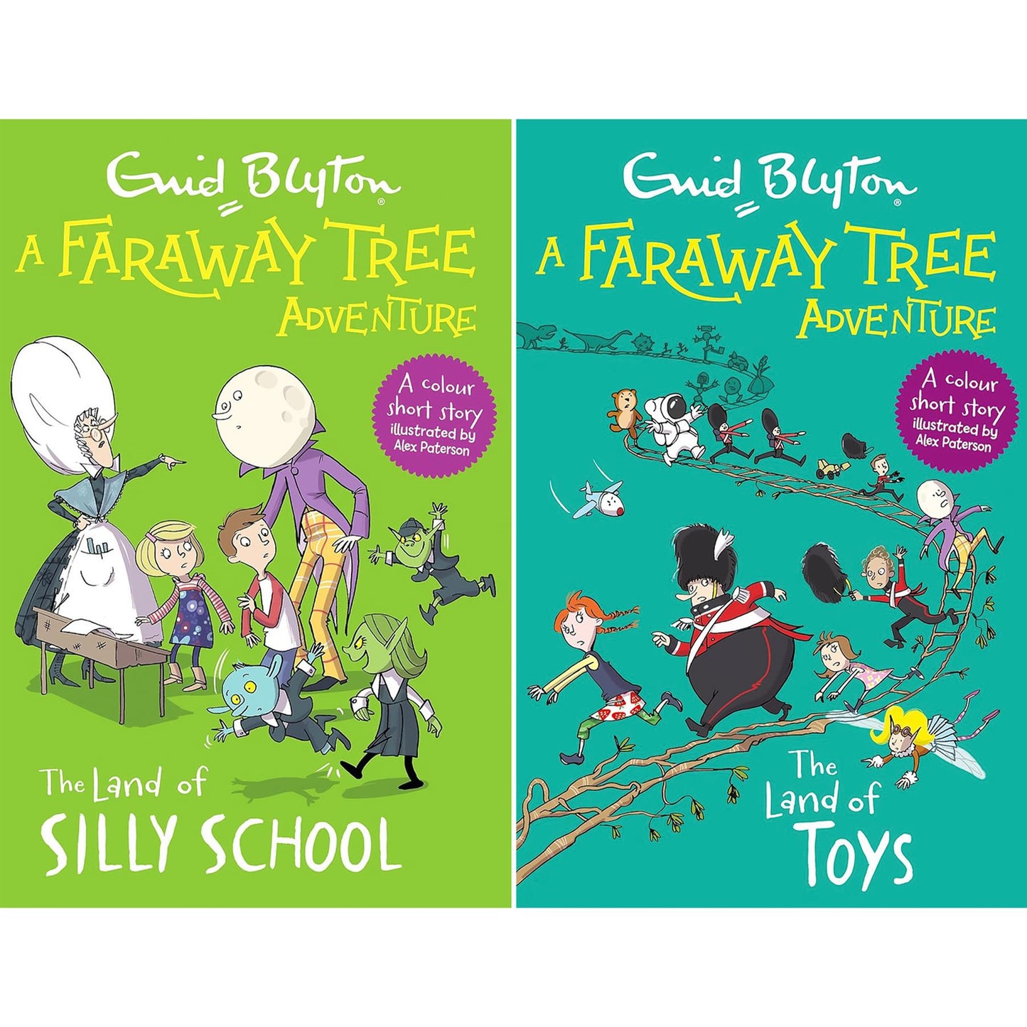 Enid Blyton's Faraway Tree Adventures Collection: 10 Magical Books – Journey to the Land of Birthdays, Toys, Christmas & More – Perfect for Young Readers