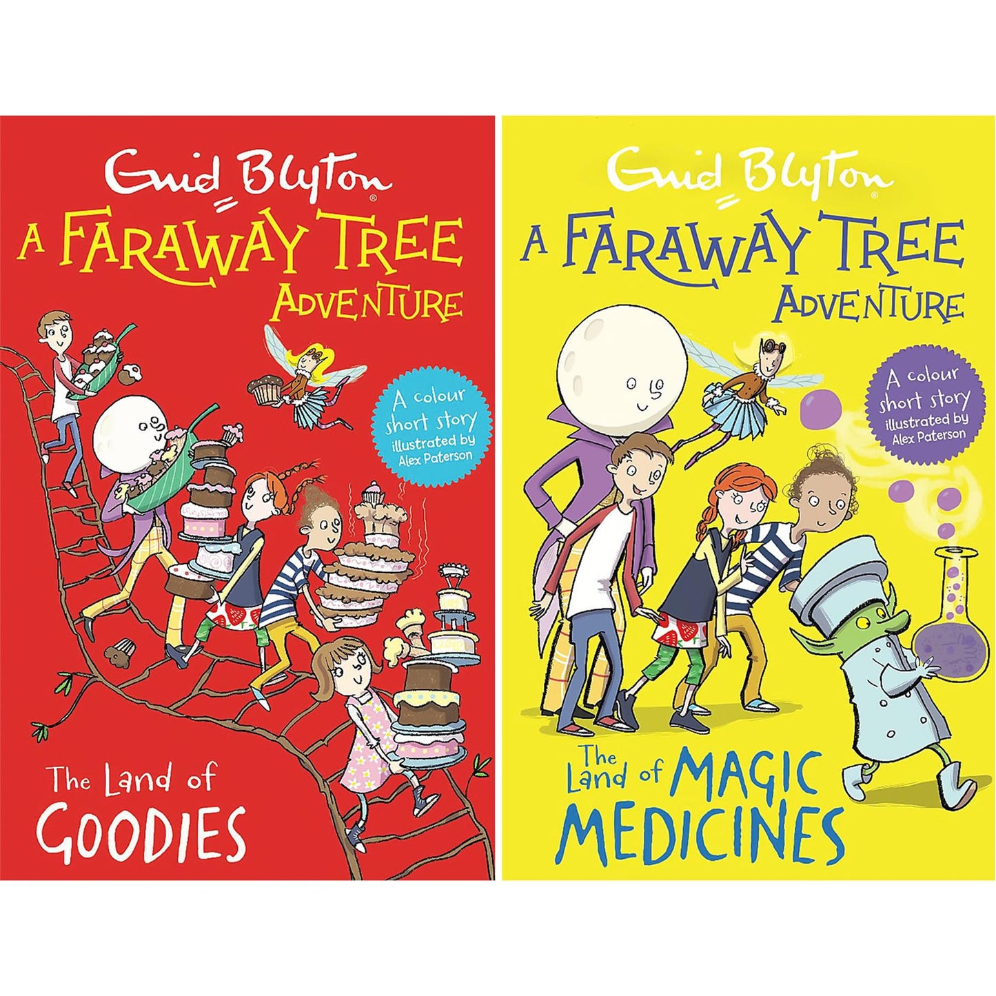 Enid Blyton's Faraway Tree Adventures Collection: 10 Magical Books – Journey to the Land of Birthdays, Toys, Christmas & More – Perfect for Young Readers