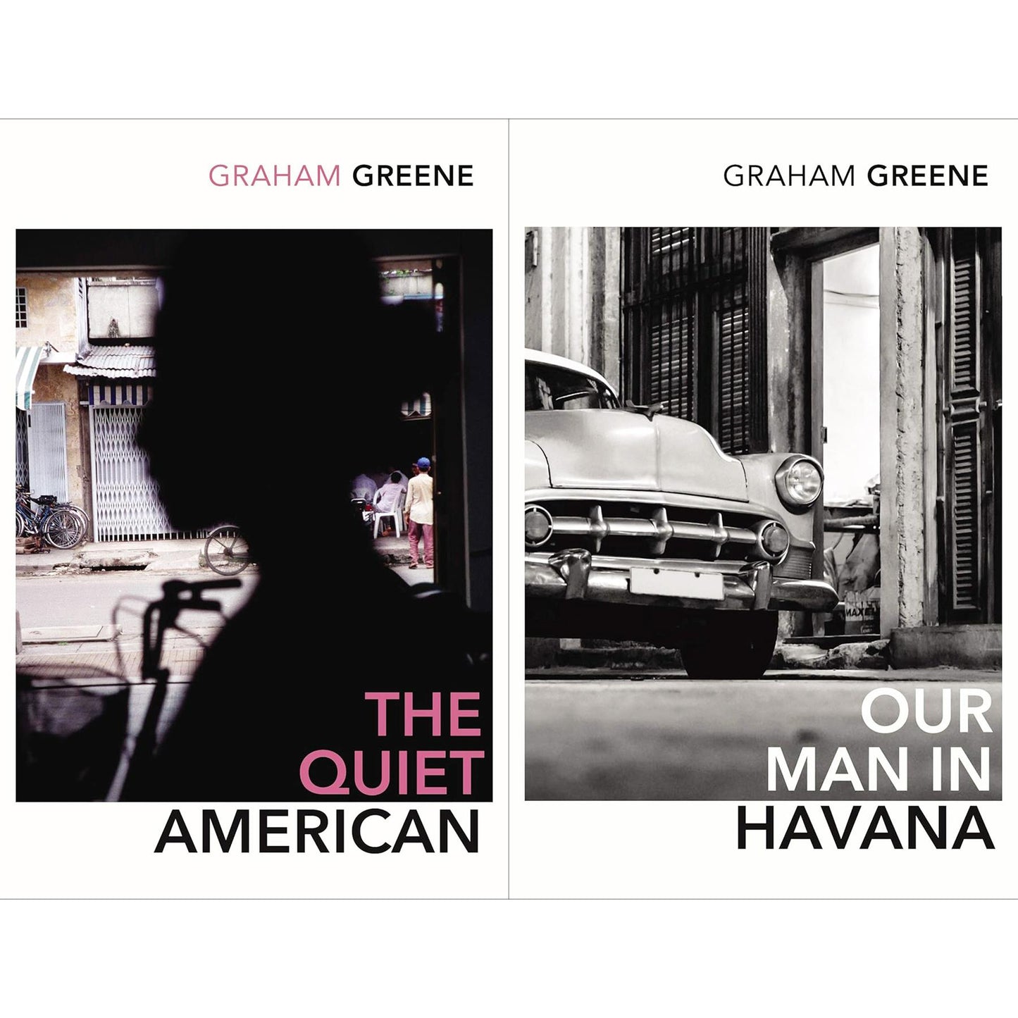 Graham Greene Dystopian & Espionage Collection: The Quiet American & Our Man in Havana – Political Intrigue, Satire and Society (2-Book Set)