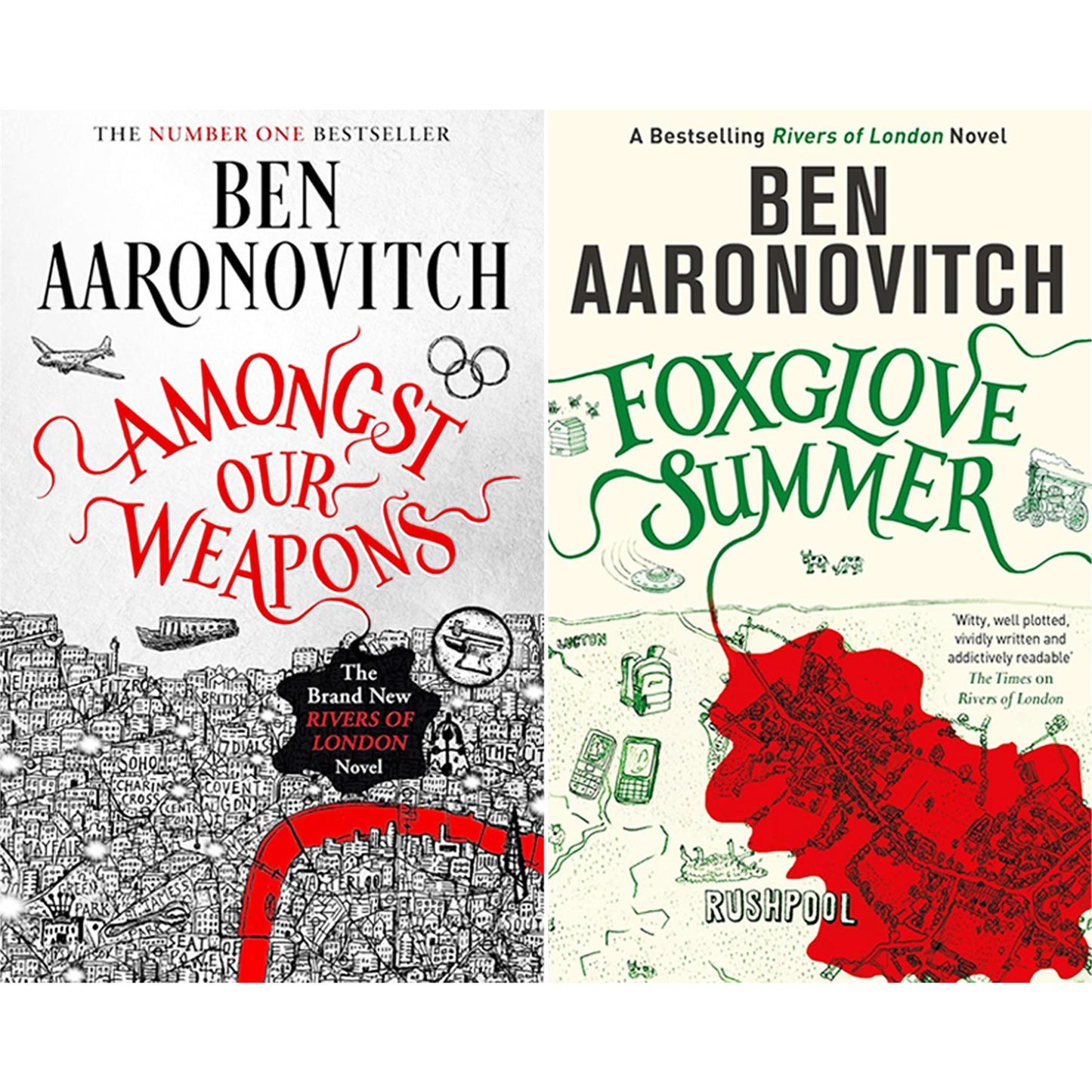 Ben Aaronovitch’s Rivers of London Series: An Urban Fantasy Collection of Magic, Mystery, and Detective Thrills Featuring Peter Grant’s Adventures Through London’s Supernatural Realm