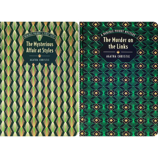 The Agatha Christie Mystery Collection: The Mysterious Affair at Styles & Murder on the Links (Hardcover, 2 Books) – Classic Hercule Poirot Mysteries in Elegant Chiltern Editions
