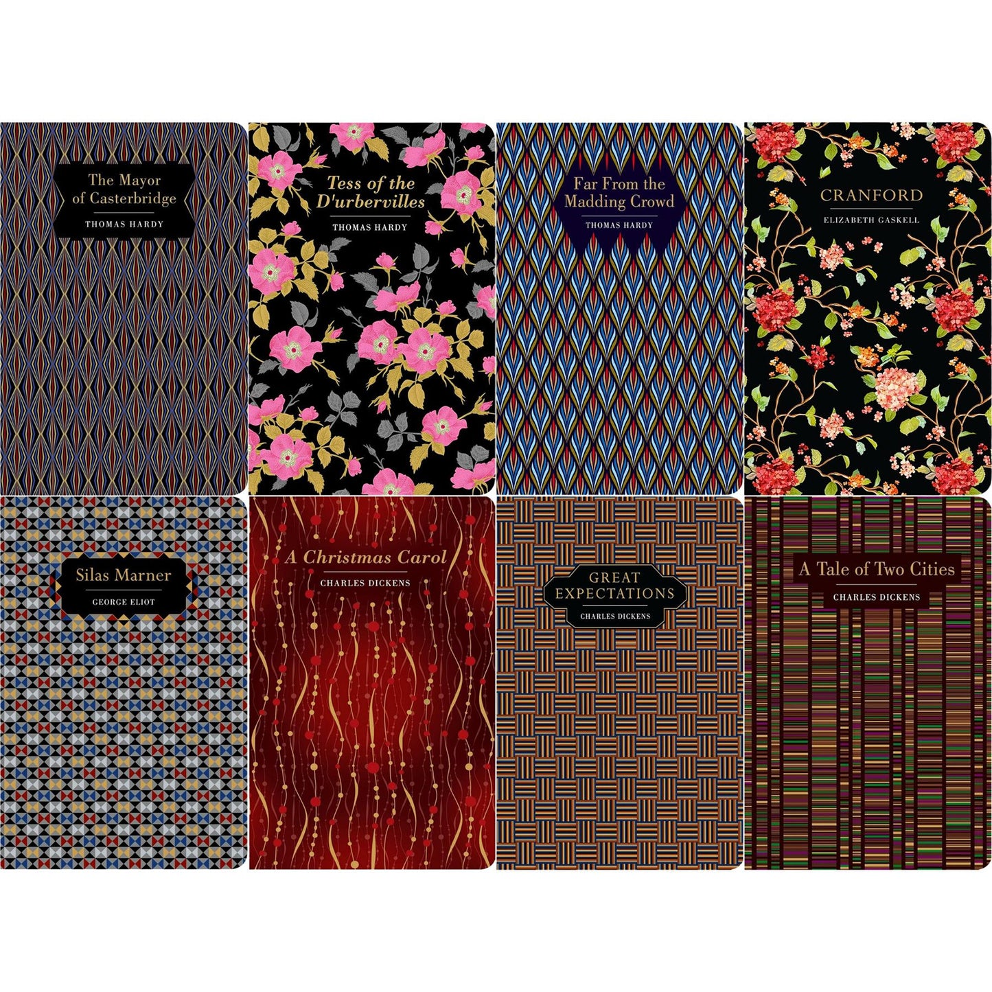 The Victorian Literature Collection: Great Expectations, Tess of the D’Urbervilles, A Christmas Carol & More (Hardcover, 8 Books) – Classic 19th-Century Fiction in Elegant Chiltern Editions