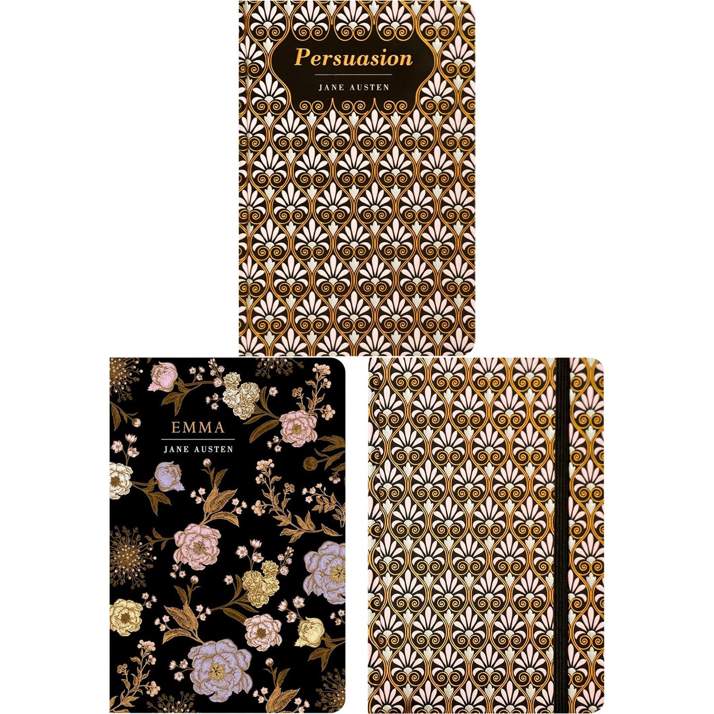 The Witty Heroines Collection: Persuasion & Emma (Hardcover, 2 Books) with a Matching Notebook – Jane Austen’s Timeless Classics in Exquisite Chiltern Editions