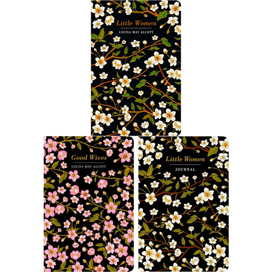The Little Women Collection: Little Women & Good Wives (Hardcover, 2 Books) with a Matching Journal – Timeless Classics in Exquisite Chiltern Editions