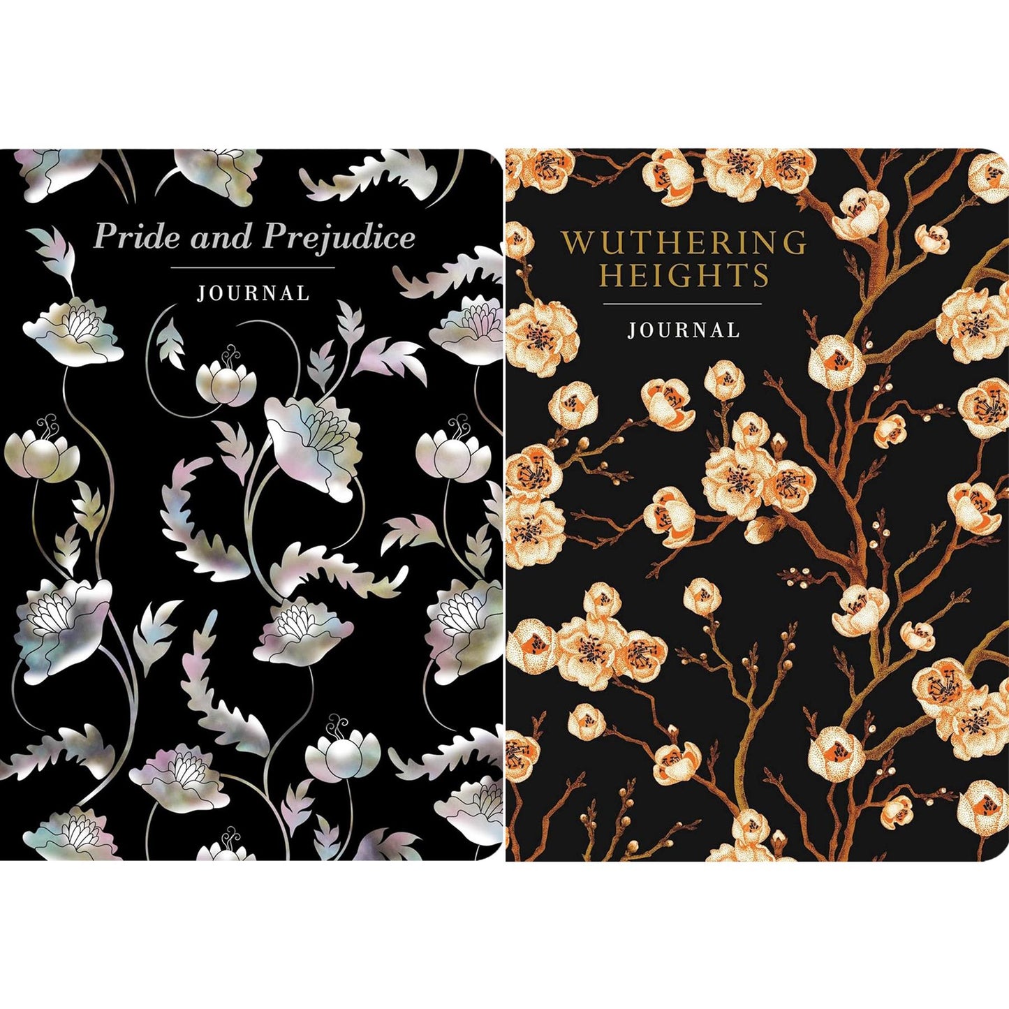 Timeless Classics Collection: Great Expectations by C. Dickens, Pride and Prejudice by J. Austen, Jane Eyre by C. Brontë & More (Hardcover, 8 Books) With Two Journals – Beautiful Chiltern Edition