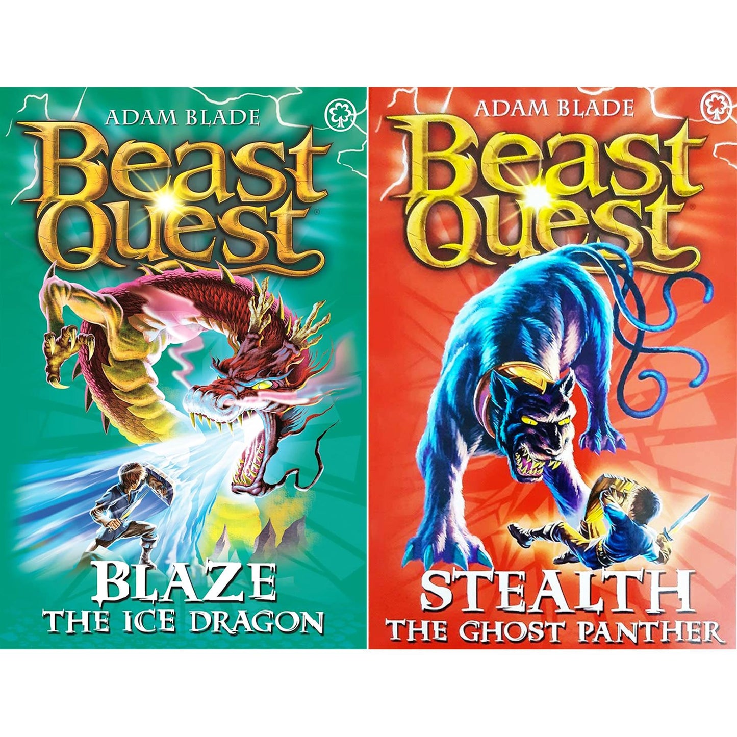 Beast Quest Series 3 & 4 Collection (12 Books) – The Dark Realm and The Amulet of Avantia: Thrilling Adventures of Magic, Heroism, and Battles for Young Fantasy Readers
