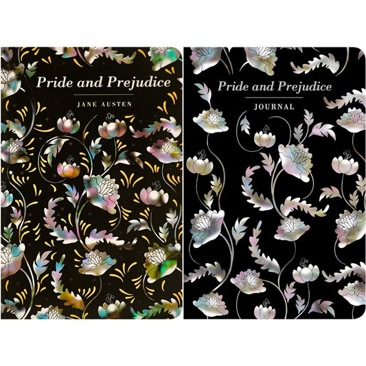 The Jane Austen Collection: Pride and Prejudice (Hardcover) with a Matching Journal – A Timeless Tale of Love, Wit & Society in Exquisite Chiltern Editions