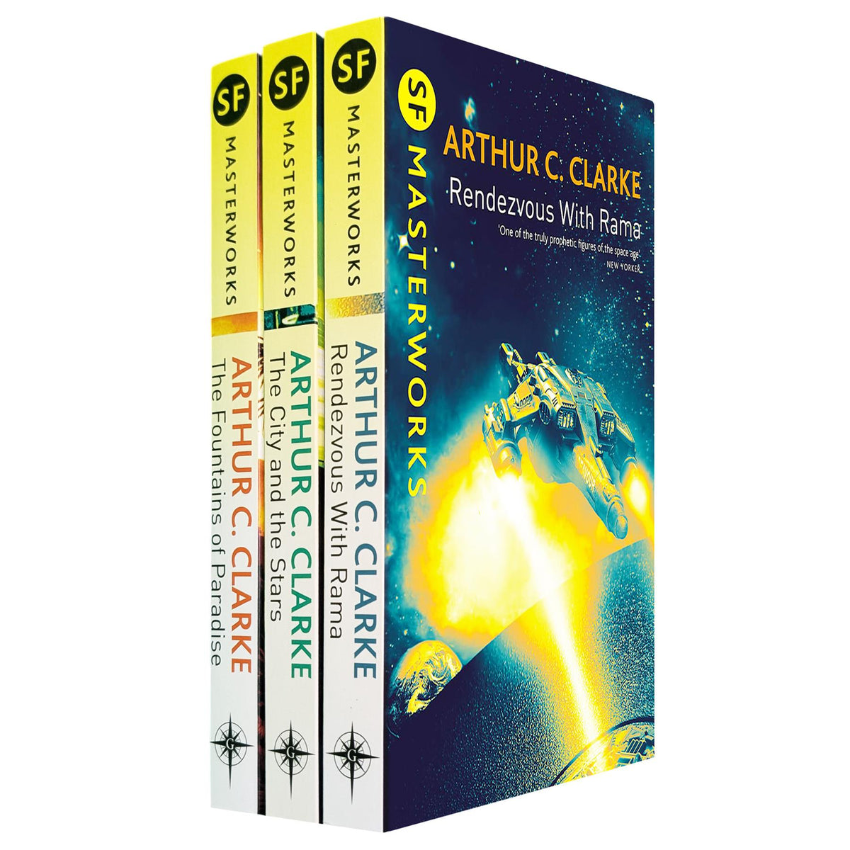 Masterworks Rendezvous Rama Arthur C. Clarke Collection – SF Masterworks of Space Exploration & Vi ...