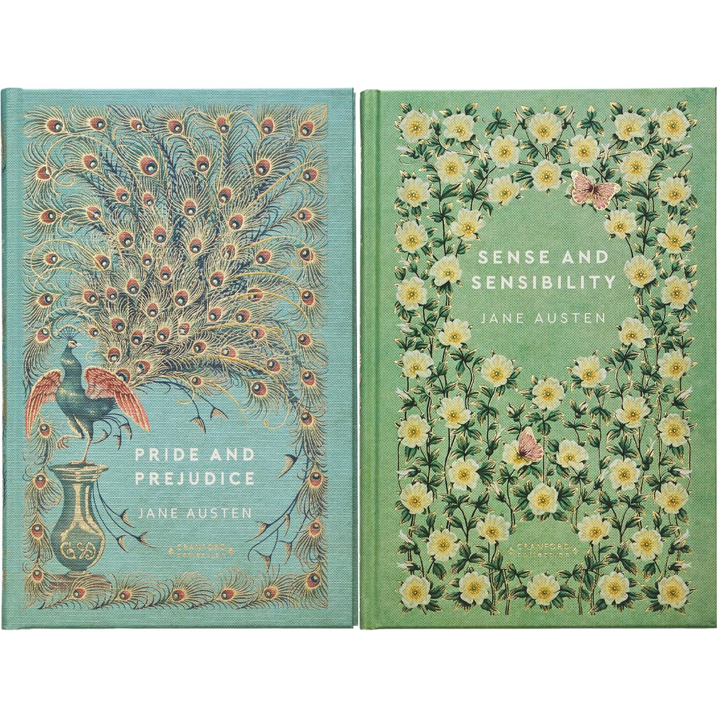 The Jane Austen & Brontë Sisters Collection (Hardcover, 8 Books) – Pride and Prejudice, Wuthering Heights, Jane Eyre & More – A Cranford Edition Set of Timeless Romance, Society & Gothic Drama