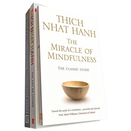 Thich Nhat Hanh’s Mindfulness Essentials Collection (3 Books Set): The Miracle of Mindfulness, Peace Is Every Step, and The Heart of the Buddha’s Teaching