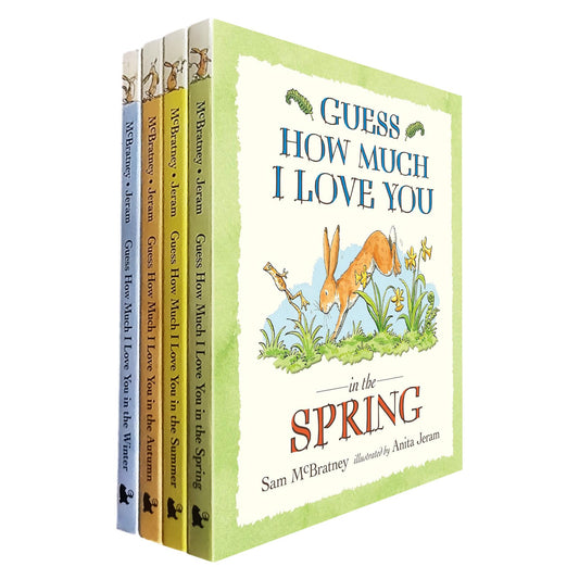 "Guess How Much I Love You" Seasonal Stories Collection: Celebrating the Adventures of Little Nutbrown Hare Across Spring, Summer, Autumn, and Winter