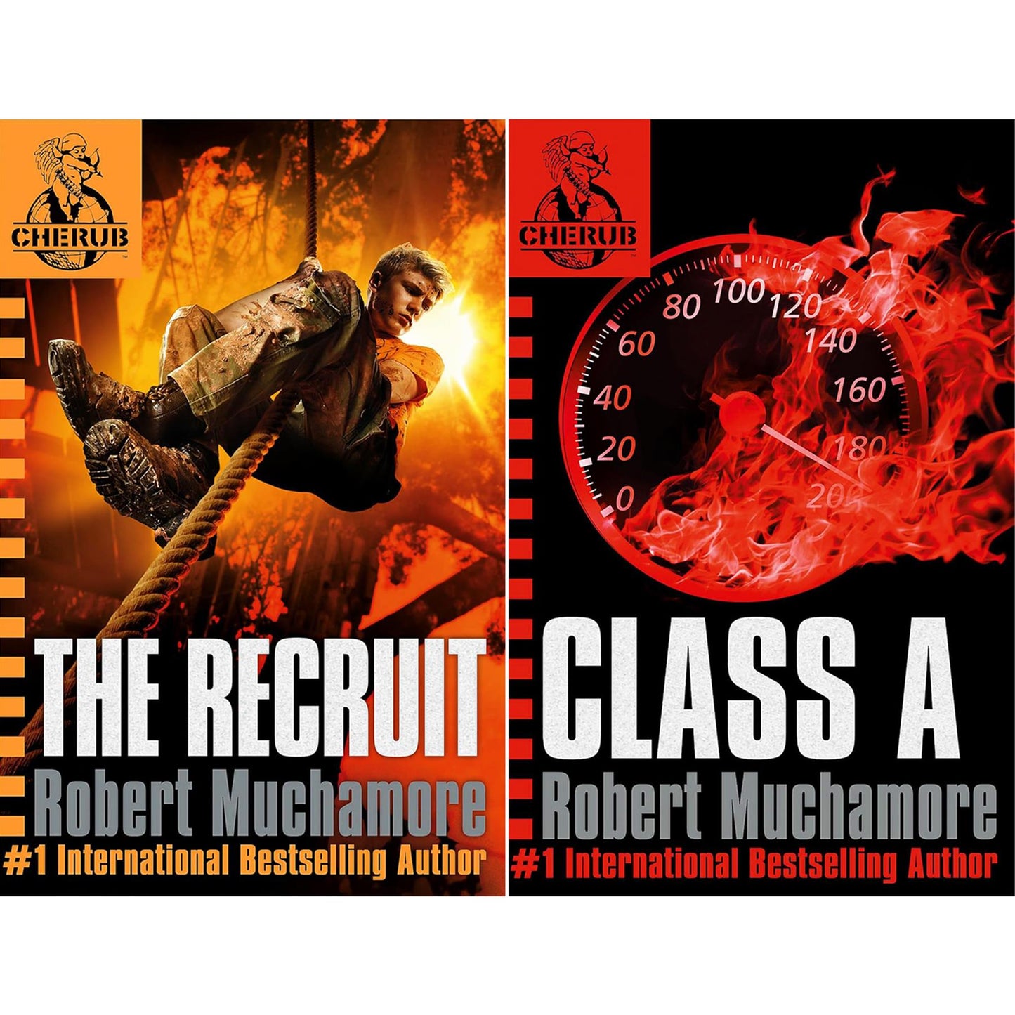 CHERUB Series Starter Set by Bestselling Author Robert Muchamore: Young Adult Spy Thrillers Begin with 'The Recruit' and 'Class A'