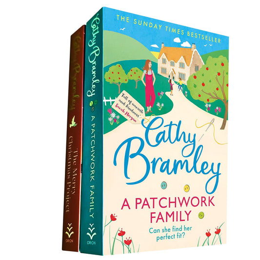 Cathy Bramley’s Uplifting Fiction Collection (2 Books Set): The Merry Christmas Project and A Patchwork Family – Heartwarming Sunday Times Bestsellers About Love, Community, and New Beginning