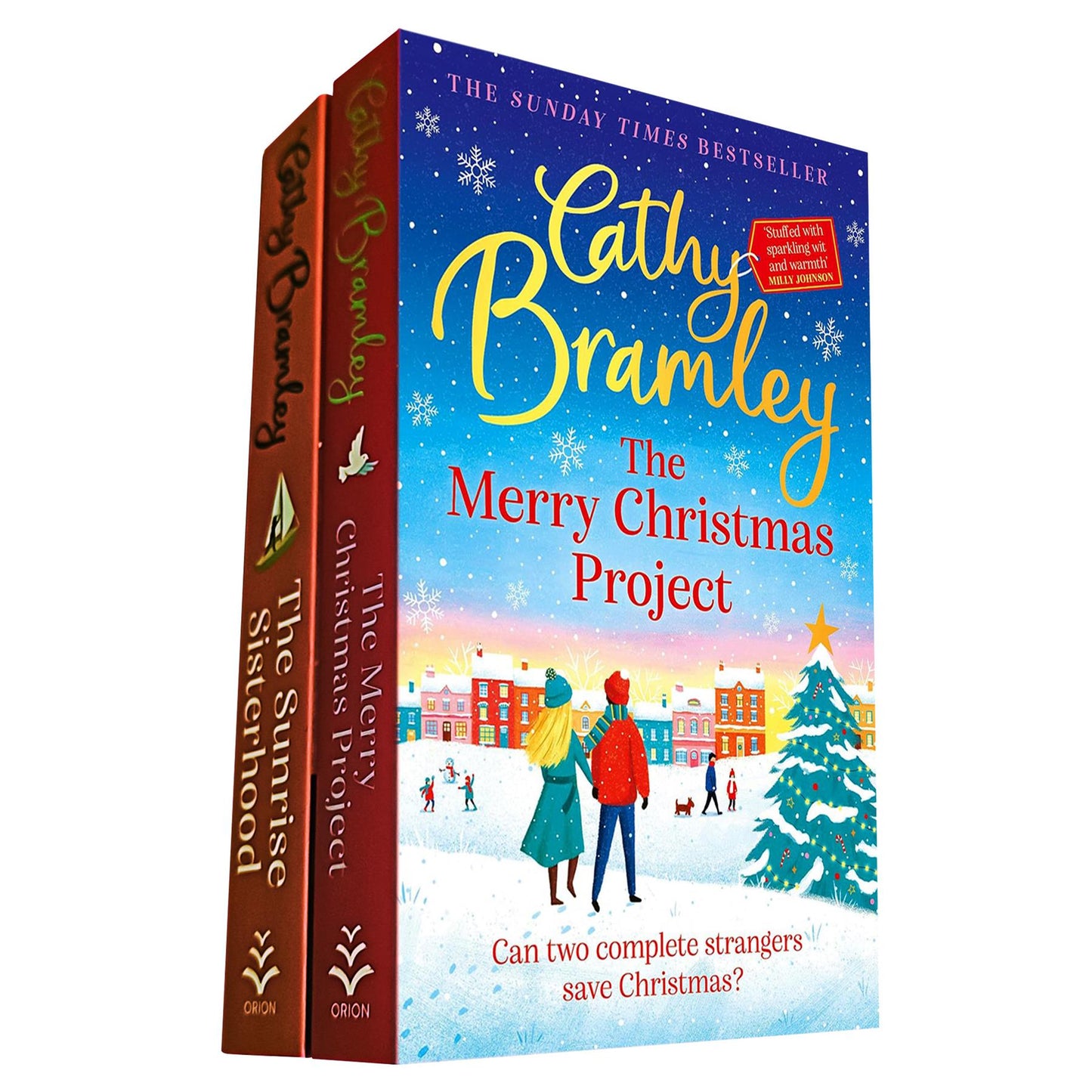 Cathy Bramley’s Sunday Times Bestsellers Collection (2 Books Set): The Merry Christmas Project and The Sunrise Sisterhood – Heartwarming Stories of Love, Friendship, and New Beginnings