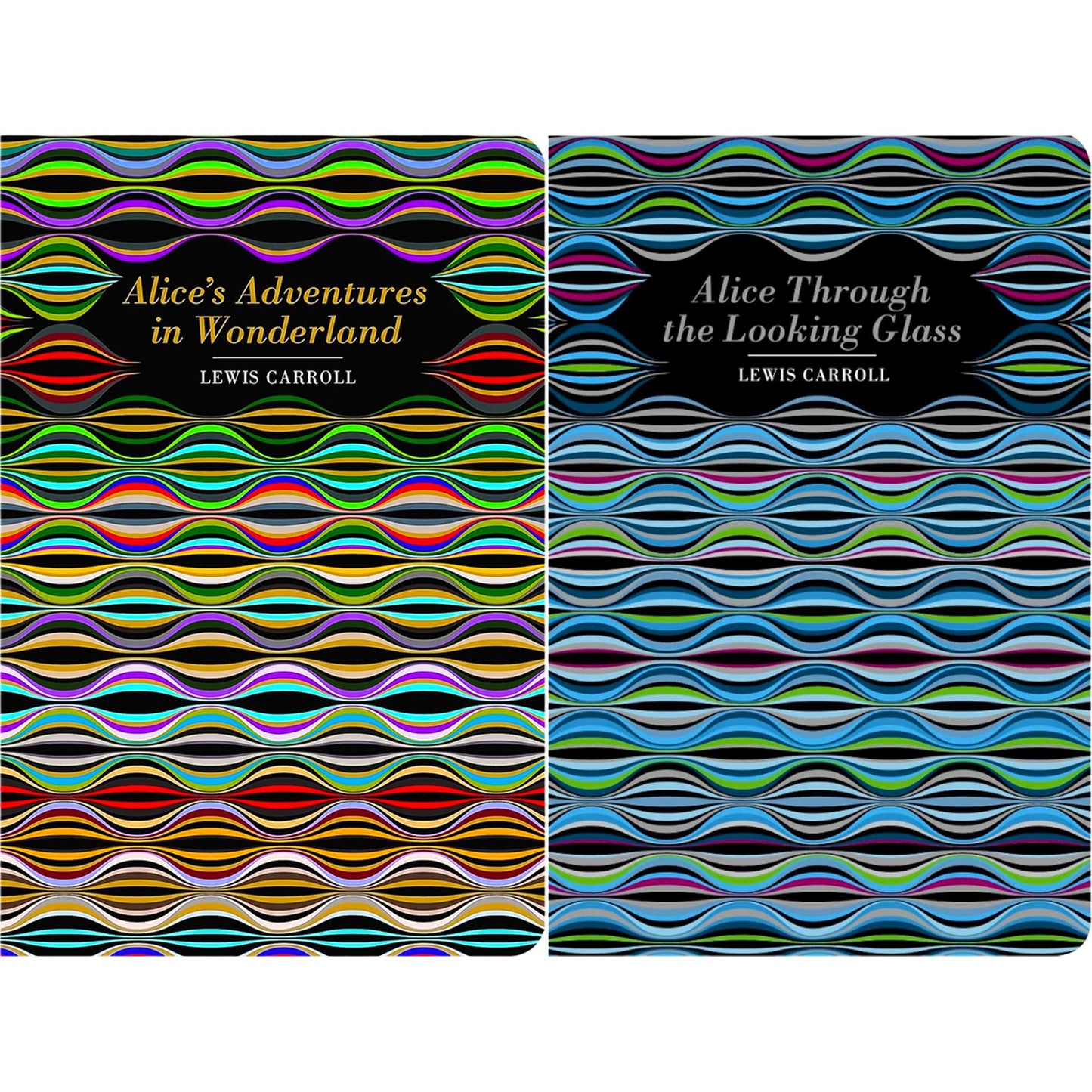 The Alice Collection: Alice’s Adventures in Wonderland & Through the Looking-Glass (Hardcover, 2 Books) – Whimsical Fairy Tale Classics in Exquisite Chiltern Editions