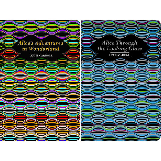 The Alice Collection: Alice’s Adventures in Wonderland & Through the Looking-Glass (Hardcover, 2 Books) – Whimsical Fairy Tale Classics in Exquisite Chiltern Editions