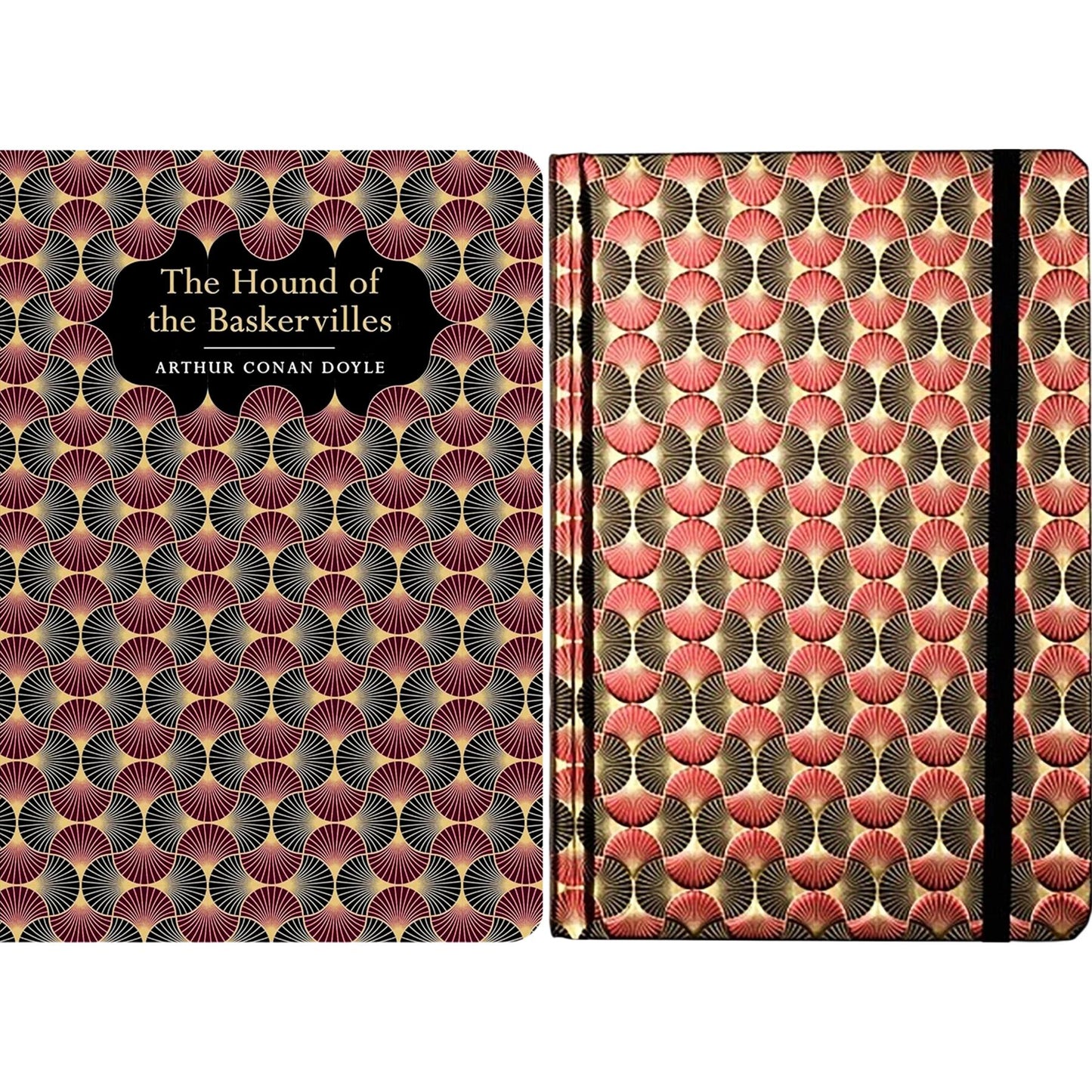 The Sherlock Holmes Collection: The Hound of the Baskervilles (Hardcover) with a Matching Ruled Notebook – Classic Mystery in Exquisite Chiltern Edition