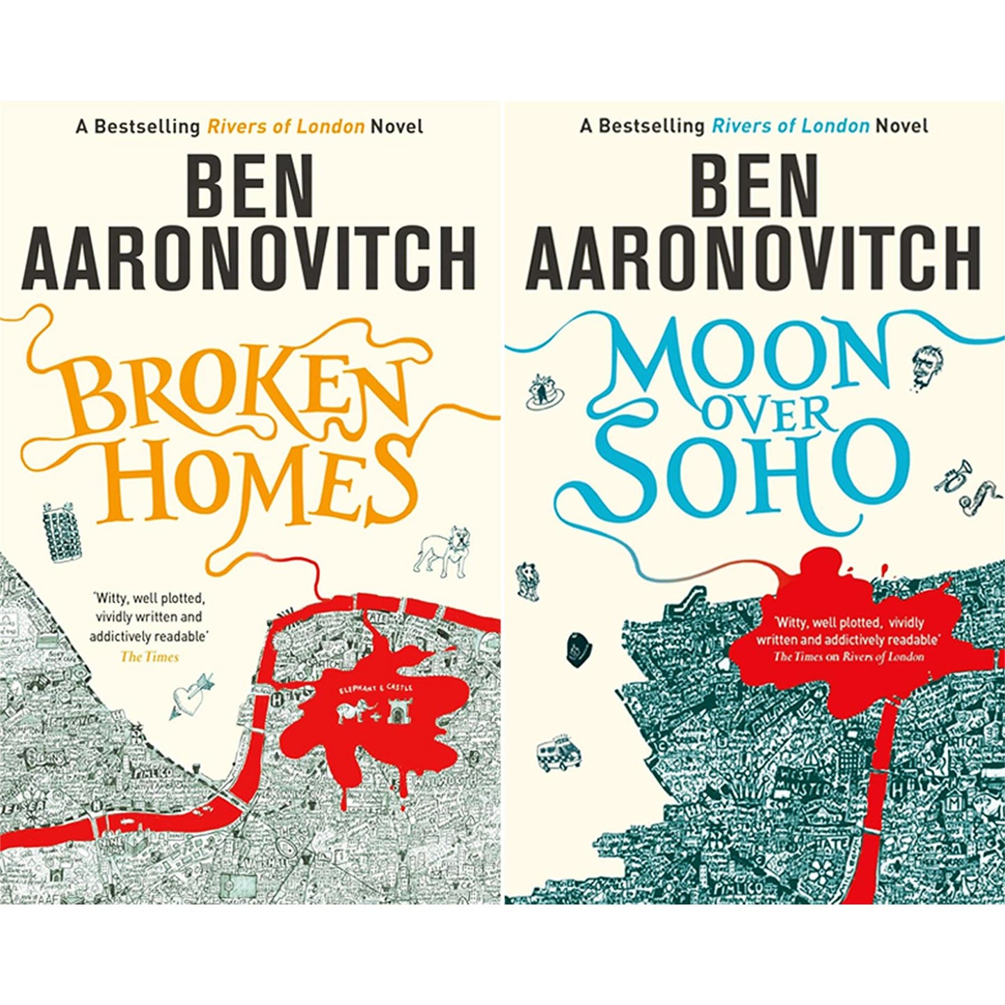 Ben Aaronovitch’s Rivers of London Series: An Urban Fantasy Collection of Magic, Mystery, and Detective Thrills Featuring Peter Grant’s Adventures Through London’s Supernatural Realm
