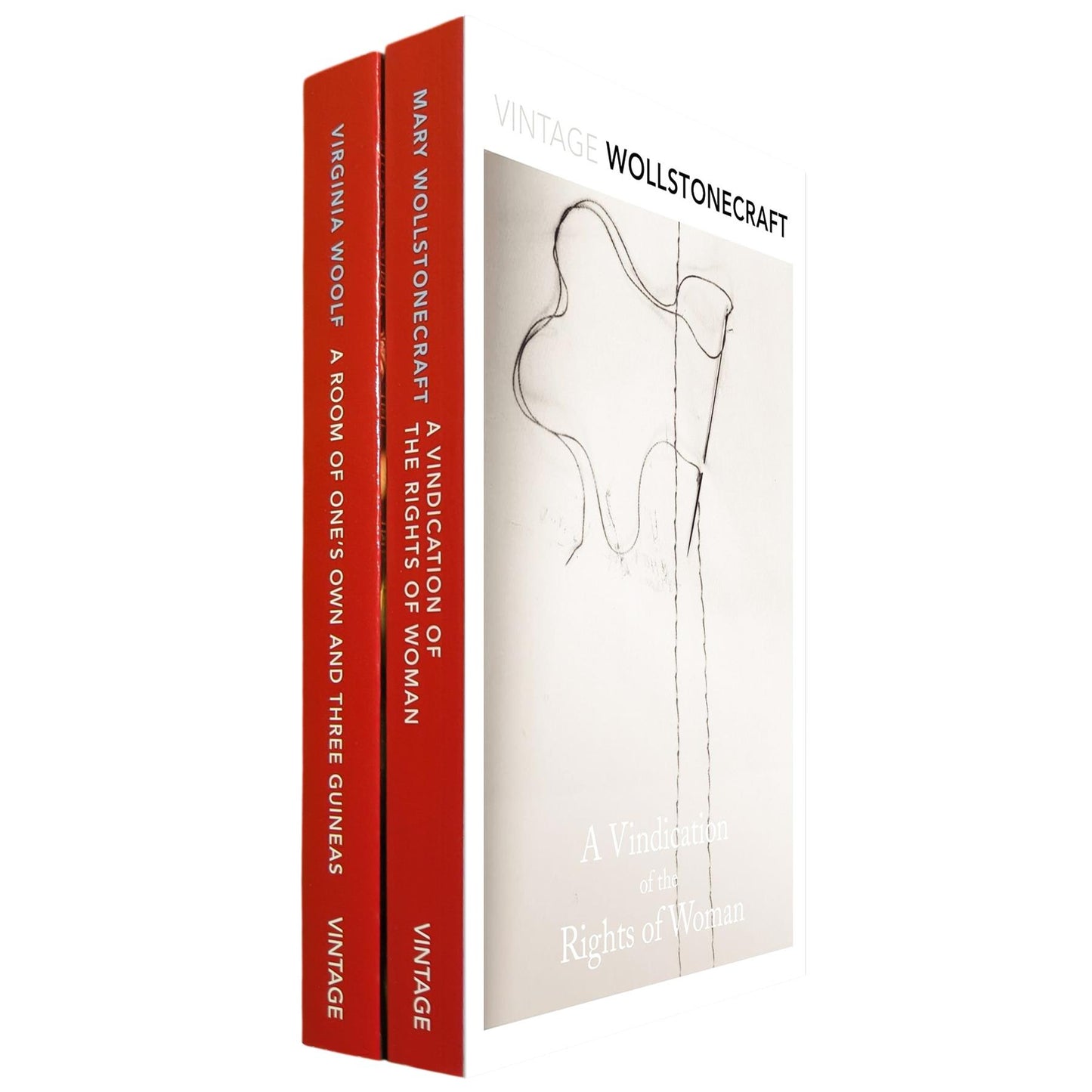 Feminist Foundations Collection: A Vindication of the Rights of Woman by Mary Wollstonecraft & A Room of One’s Own and Three Guineas by Virginia Woolf (2-Book Vintage Classics Set)