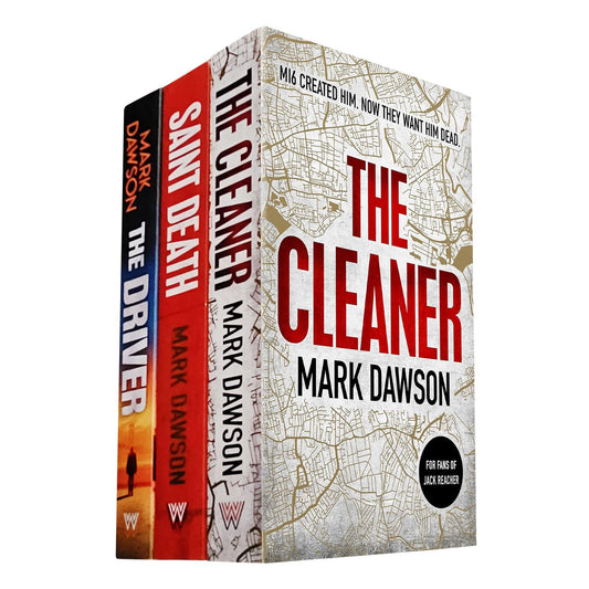 Mark Dawson Three-Book Collection: The Cleaner, Saint Death, and The Driver – Action-Packed Thrillers from the Bestselling Author of the John Milton Series